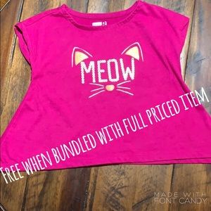 FREE MEOW t-shirt blouse